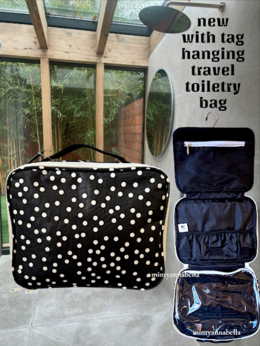 Hanging Travel Toiletry Bag by Bag & Carry